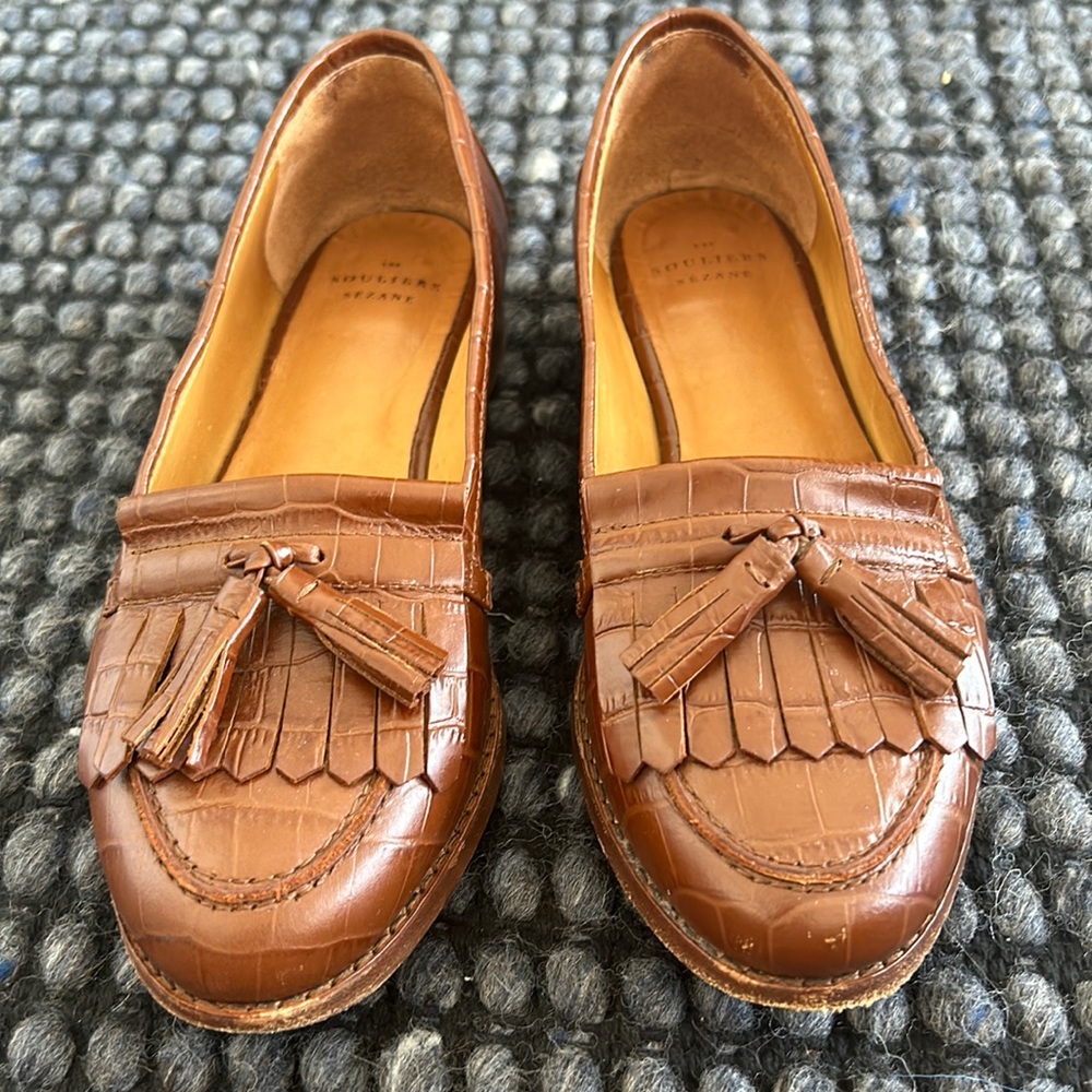Sezane Lisa Loafers. Size FR 37 in very good condition